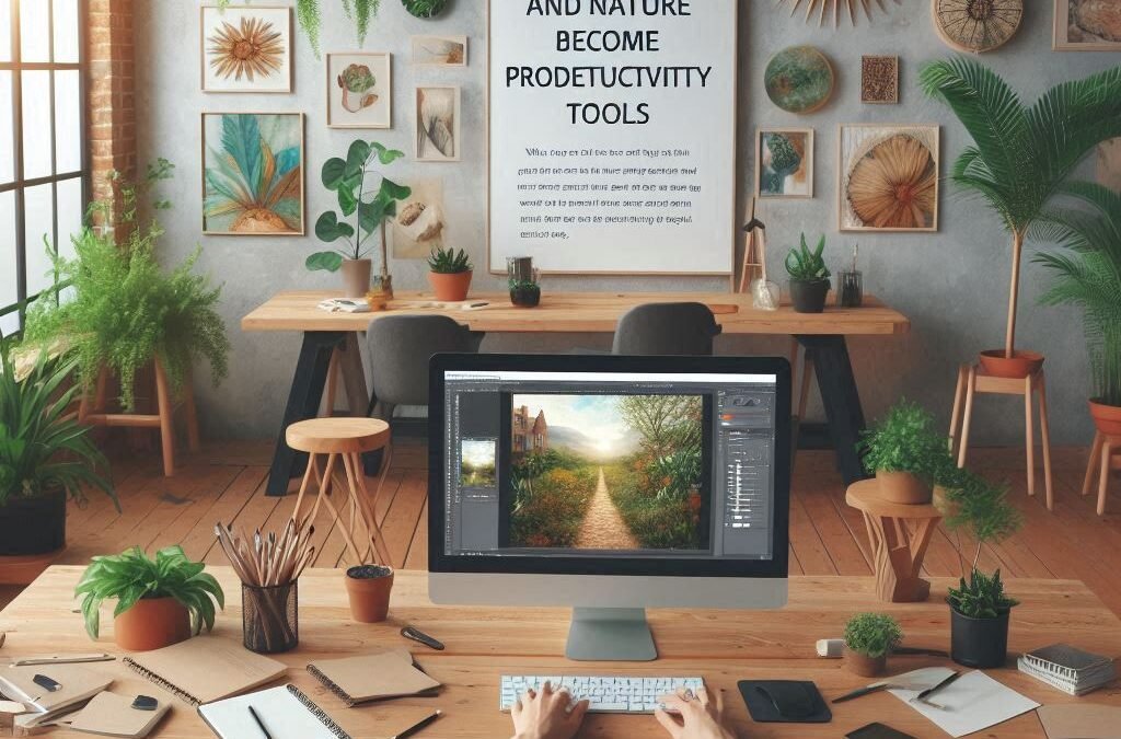 Kai menas ir gamta tampa darbo įrankiais: produktyvumas ArtNest stiliumi